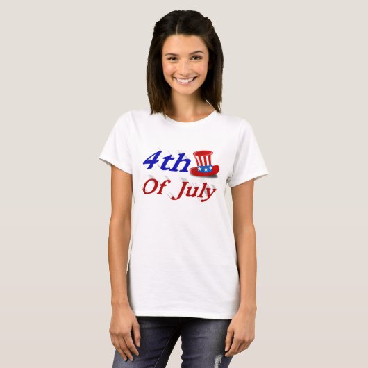 4. Juli Uncle Sam T - Shirt (Vorne ganz)