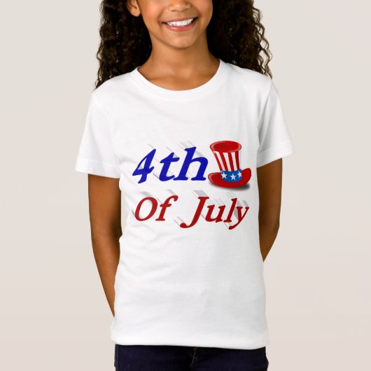 4. Juli Uncle Sam T - Shirt (Vorderseite)