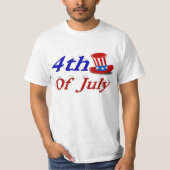 4. Juli Uncle Sam T-Shirt (Vorderseite)