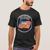 4. Juli Uni Alaska T-Shirt (Vorderseite)