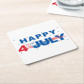 4. Juli Untersetzer (angewinkelt)