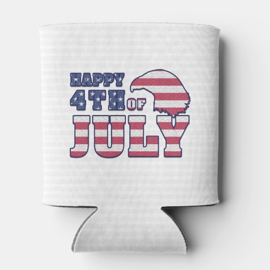 4 Juli Urlaub Dosenkühler (Rückseite)