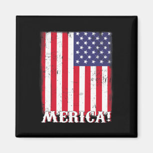 4. Juli US-amerikanische Flagge Patriotic Magnet