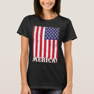 4. Juli US-amerikanische Flagge Patriotic T-Shirt