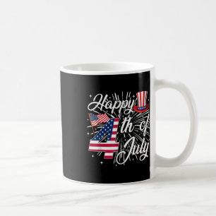 4. Juli US Flag American 4. Juli Ind. Kaffeetasse
