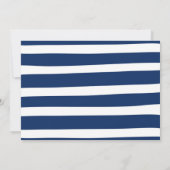 4. Juli US Flagge 1. Geburtstag Einladung (Rückseite)