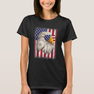 4. Juli US-Flagge American Patriotic Eagle 3 T-Shirt