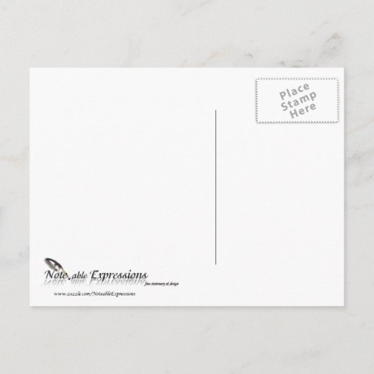 4. Juli US Flagge Forever Flag Einladungspostkarte (Rückseite)