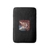 4. Juli US-Flagge Savannah Cat Badematte (Vorderseite Vertikal)