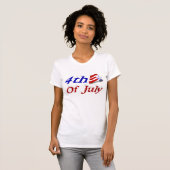 4. Juli US Flagge T - Shirt (Vorne ganz)