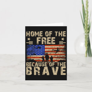 4. Juli US-Flagge - Zuhause der freien wegen Karte