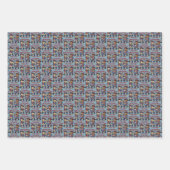 4. Juli USA 250. Jahrestag Halbjahr Geschenkpapier Set (Vorderseite 3)