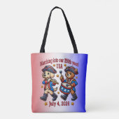 4. Juli USA 250. Jahrestag Halbjahr Tasche (Rückseite)