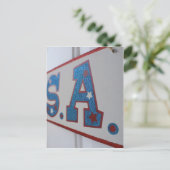 4. Juli USA Bound Postkarte (Stehend Vorderseite)