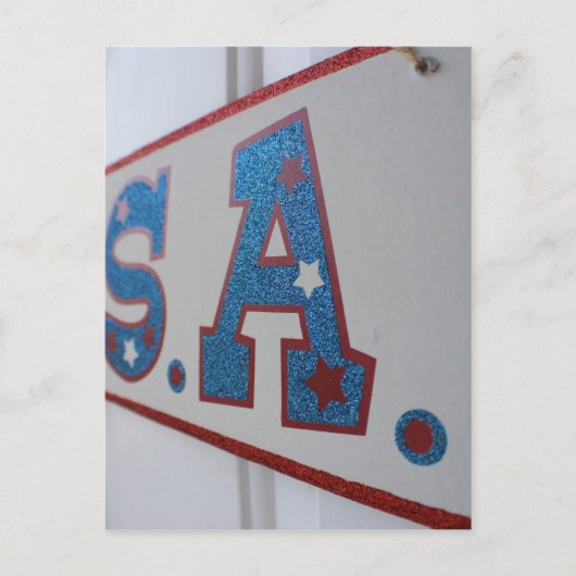 4. Juli USA Bound Postkarte (Vorderseite)