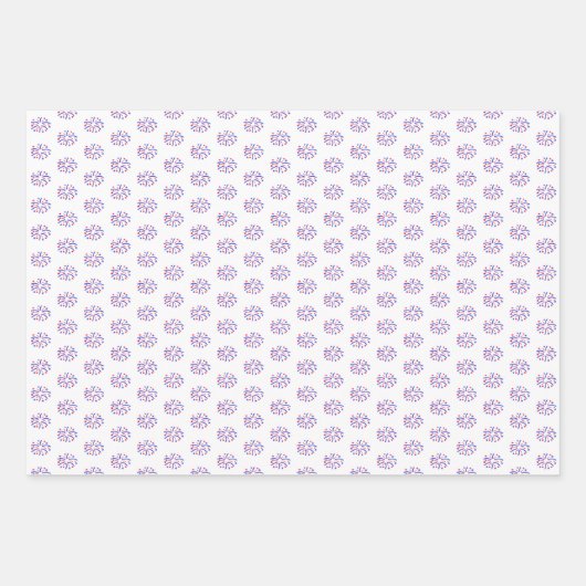 4. Juli USA Feuerwerk Geschenkpapier Set (Vorderseite 3)