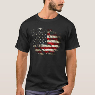 4. Juli USA Flag American Flag United Staaten o T-Shirt