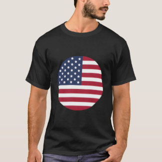4. Juli USA-Flagge Amerikanisch Patriotisches Mini T-Shirt