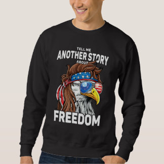 4. Juli USA-Flagge Freiheit Patriotischer Weißkopf Sweatshirt