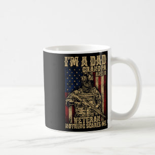 4. Juli USA-Flagge Ich bin ein Vater, Großvater un Kaffeetasse