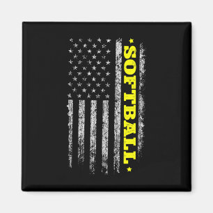4. Juli USA-Flagge Softll Unabhängigkeitstag Tee W Magnet