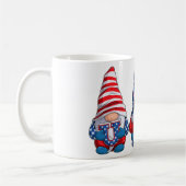 4. Juli USA Gnomes Kaffeetasse (Links)