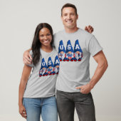 4. Juli USA Gnomes T - Shirt (Unisex)