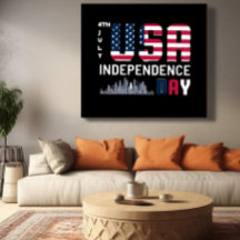 4. Juli - USA Independence Day Design