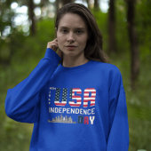 4. Juli - USA Independence Day Design Sweatshirt