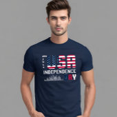 4. Juli - USA Independence Day Design T-Shirt