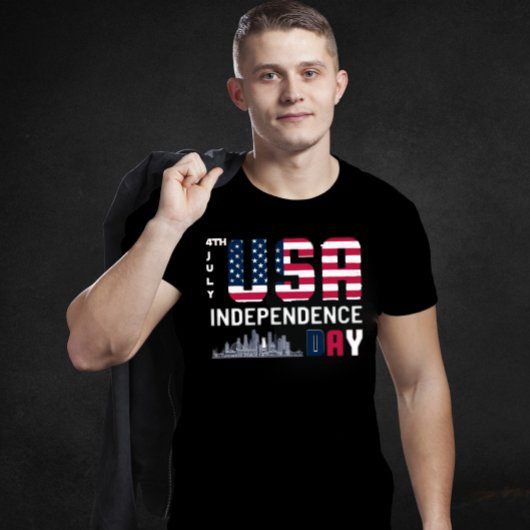 4. Juli - USA Independence Day Design T-Shirt