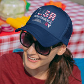 4. Juli - USA Independence Day Design Truckerkappe