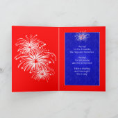 4. Juli USA Karte (Innenseite)