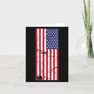 4. Juli USA Unabhängigkeitstag Geschenk Flagge Shi Karte