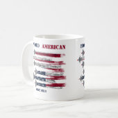 4. Juli USA Unabhängigkeitstag Geschenk Kaffeetasse (Vorderseite Links)
