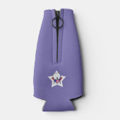 4. Juli USA Westie Flaschenkühler (Rückseite)