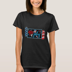 4. Juli Video Game American Gamer Kinder Jungs Ich T-Shirt