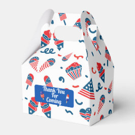 4. Juli Vielen Dank Geschenkschachtel