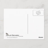 4. Juli Vintage Freiheitsmädchen mit Flaggen Postkarte (Rückseite)