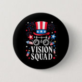 4. Juli Vision Squad Optometrie Optome Button (Vorderseite)