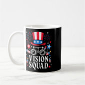 4. Juli Vision Squad Optometrie Optome Kaffeetasse (Links)