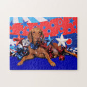 4. Juli - Vizsla - Reagan Puzzle (Horizontal)