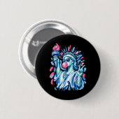 4. Juli-Vorbereitung Statue of Liberty Bläst Button (Vorne & Hinten)