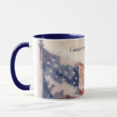 4. Juli - Watercolor USA Flag Tasse (Links)