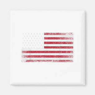 4. Juli Weihnachtsgeschenk Amerikanische Flagge Vi Magnet