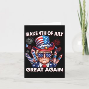 4. Juli wieder groß Trump 4. Juli Ju Karte