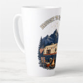 4. Juli Wohnwagen Camping Berge Milchtasse (Linke Ecke)