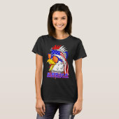 4. Juli Wurfsteine Merch T-Shirt (Vorne ganz)