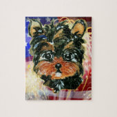 4. Juli YORKIE POO Puzzle (Vertikal)