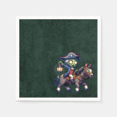 4. Juli Zombie Serviette (Vorderseite)